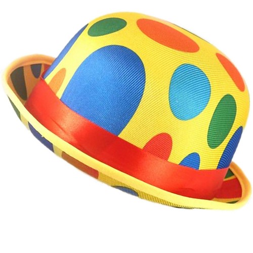 Clown hut gepunktet melone - gepunktet,