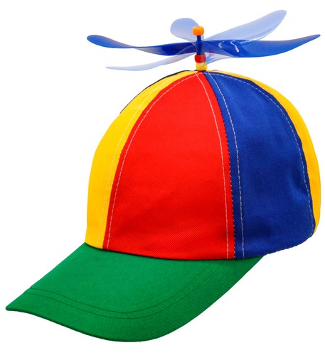 Bunte propeller mütze - bunte,