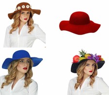 Damenhut - selbst verzieren -