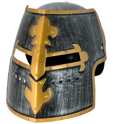 Mittelalterlicher ritter helm - mittelalterlicher,