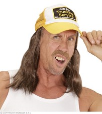 Truckerhut mit Haar "Bob" -