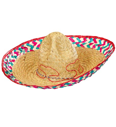 Mexikanischer sombrero 52cm - mexikanischer,