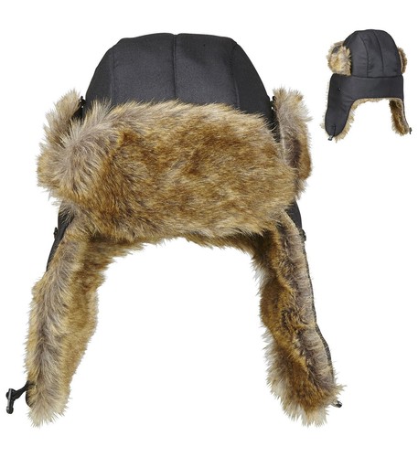 Fliegerhut mit fell - fliegerhut,