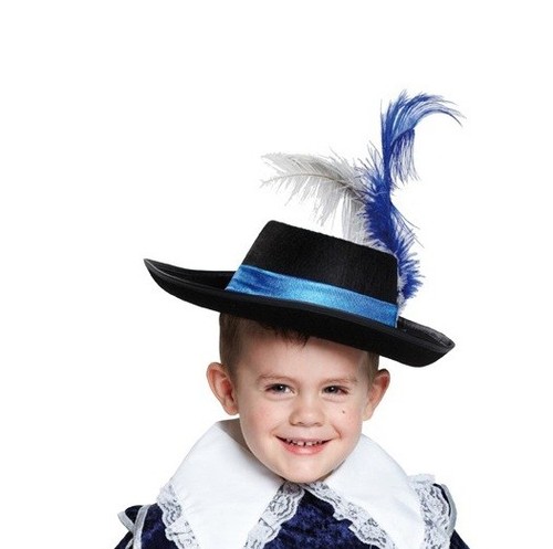 Schwarzer musketier kinder - musketier,