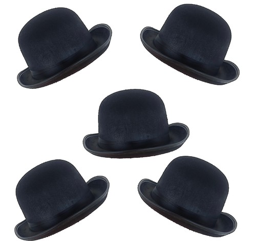 Schwarze melone hut set - 5x,