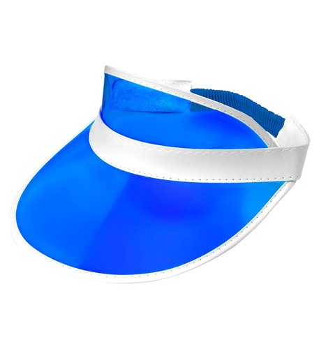 Blaue 80er jahre sonnenkappe - sonnenkappe,
