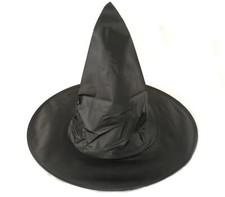 Hexenhut in schwarz  für